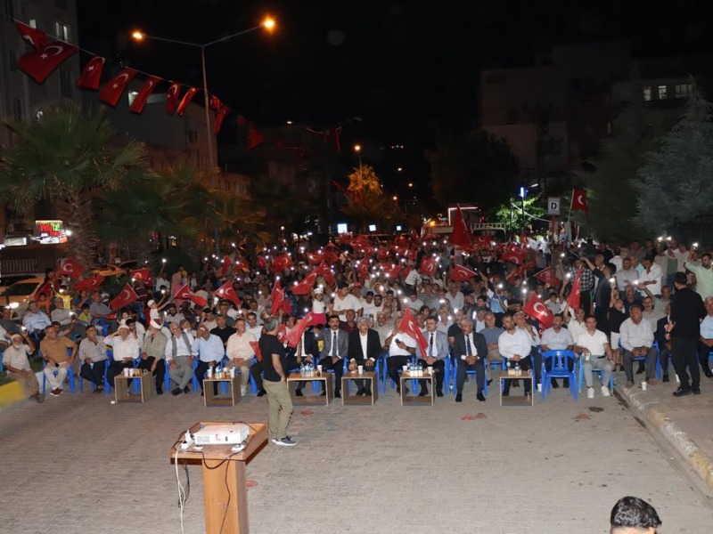 Kahta'da 15 Temmuz Ruhu Bir Kez Daha Yaşatıldı